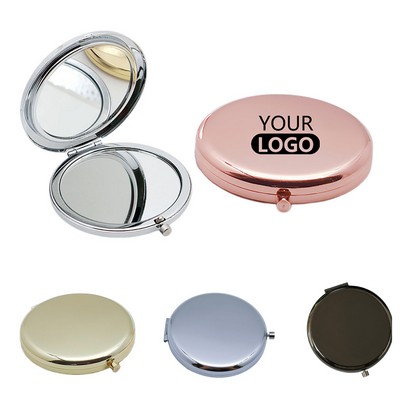 Stainless Steel Folding Makeup Mirror