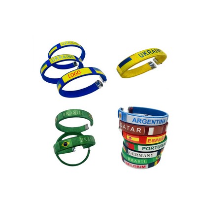 World Cup Custom Support Bracelet