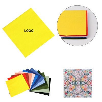 Color Disposable Cocktail Tissue