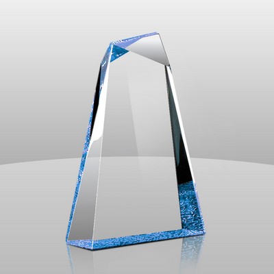 Color Etched Pinnacle Award III (6"x5"x1")