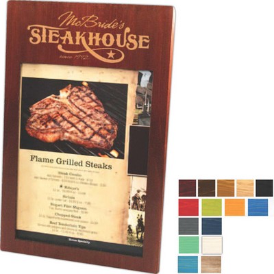 Charleston 2 View Menu Board (4 1/4"x14")
