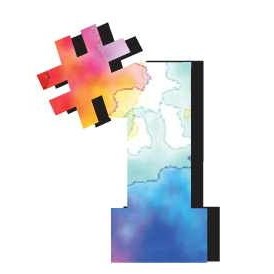 #1 Symbol Promotional Magnet w/ Strip Magnet (8")