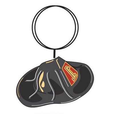Fireman Hat Executive Key Chain w/Mirrored Back (8")