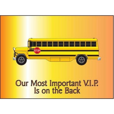 School Bus Rectangle Hand Mirror (2"x3")