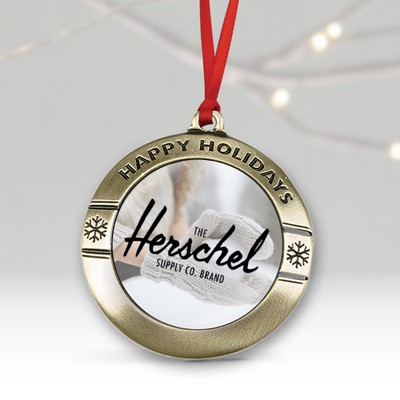 Photoart Circle Ornament (2")