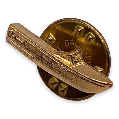 Small Motor Boat 1 Lapel Pin