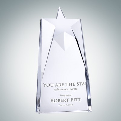Supreme Star Optical Crystal Award (Medium)