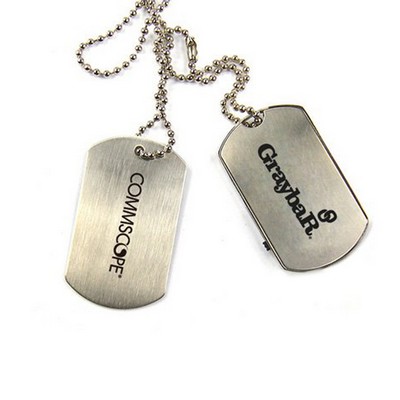 Metal Dog Tag USB Drive (8 GB)