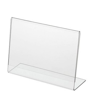 Slant Back Styrene Display (8.5"x5.5")