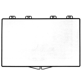 Rigid Clear Hinged Plastic Box (5 1/8"x3 1/8"x1 5/16")