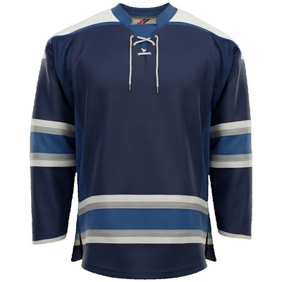 Columbus Pro Series Goalie Cut Premium Blue Jersey