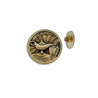 Student Council Lapel Pin (1")