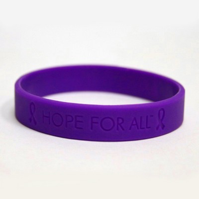 Debossed Silicone Bracelet