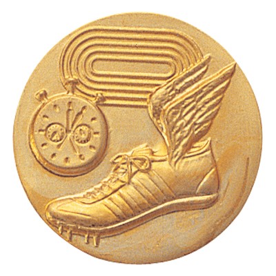 1" Stamped General Track Medallion Disc