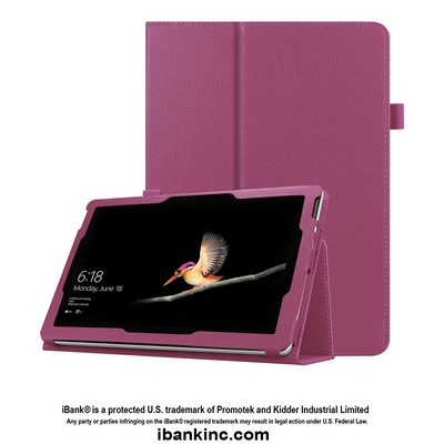 iBank ® Leatherette Case compatible with Microsoft Surface Go 4/3/2 Case, 10.5"