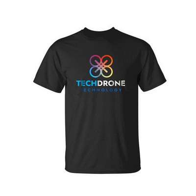 Gildan G200 - Dark T-Shirt - Full-Color Imprint