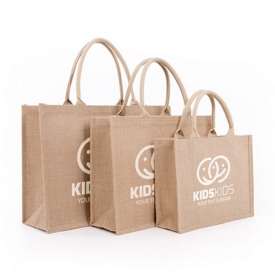 Burlap Tote Bag