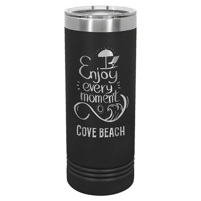 Polar Camel 22 oz. Skinny Tumbler with Slider Lid