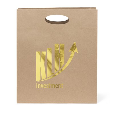 Karen - Eco Die Cut Shoppers - Foil Print (12" x 5" x 14")