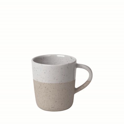 blomus Sablo Cloud White Ceramic Stoneware Espresso Mug (Set Of 4)