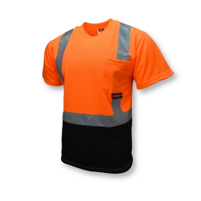 Radians® Non-Rated Short Sleeve Safety T-Shirt with Max-Dri™