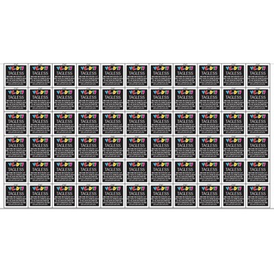 DTF Film Transfer 2x2" (price per piece) Hot Peal