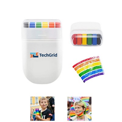Rainbow Face Painting Supplies