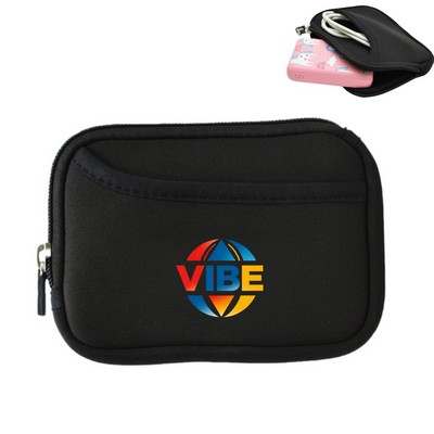 Neoprene Travel Cable Electronic Organizer