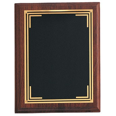 Genuine Walnut Plaque (7" x 9")