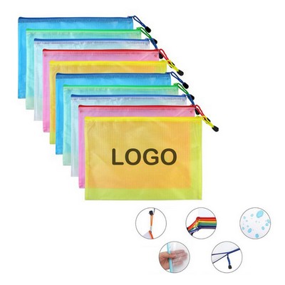 A4 Grid File Bags