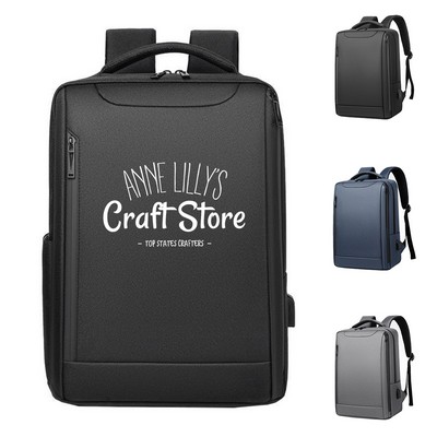 Computer Backpack with Built In USB Charger
