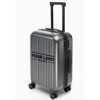 24-Inch Hard Shell Spinner Suitcase with Telescopic Handle