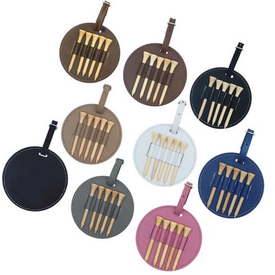 Golf Tag Tee Holder Bag