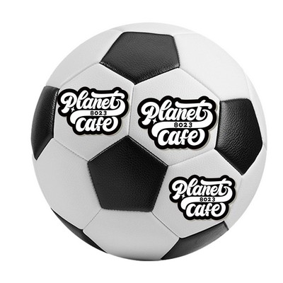 Size 5 PVC Soccer Ball Durable All Weather Match Ball