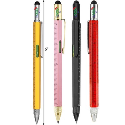 6" 1 MultiFunctional Stylus pen