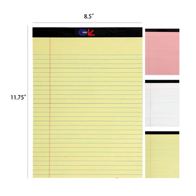 Wide Ruled Lined Writing Note Pad