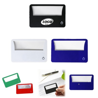 Card Magnifier with Light