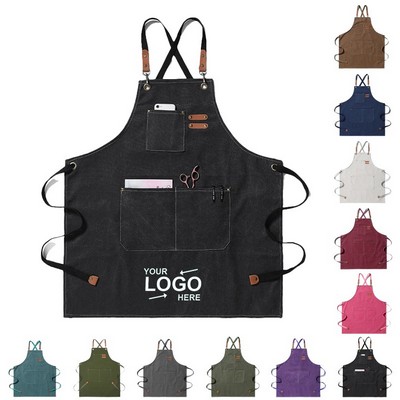 Apron For Baking Shop Strap Overall
