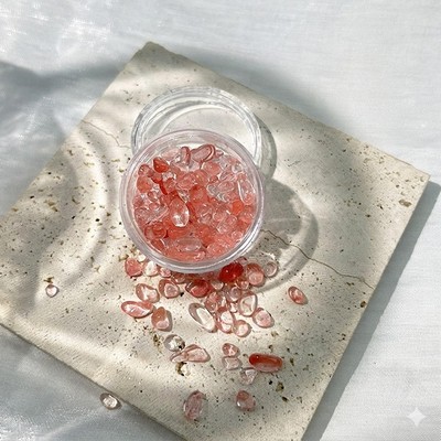 Premium Natural Crystal Micro-Chips High-Aesthetic Nail Art Gemstone Stones Irregular Mineral