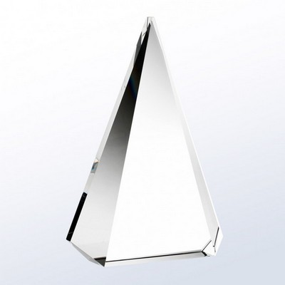 Triadon Crystal Award, 8"H