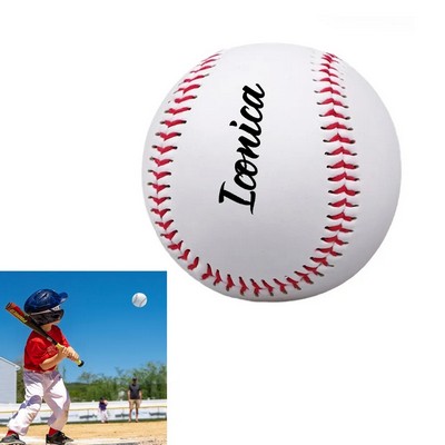 custom Blank Standard Practice Baseball Size 9"