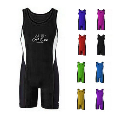 Sports Wrestling Bodysuit