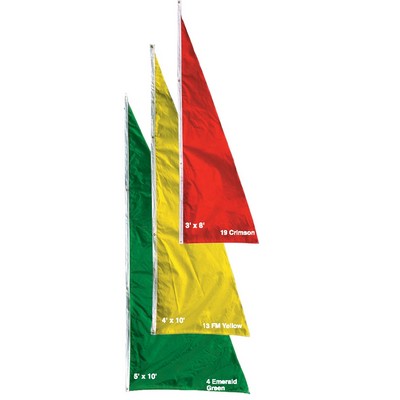 3'x8' Standard Color Nylon Sail Flag