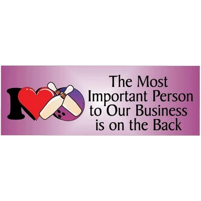 I Love Bowling Panoramic Photo Hand Mirror (1 5/8"x4 5/8")