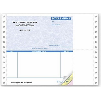 Continuous Statements - Compact, Parchment (1 Part)
