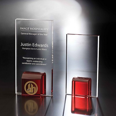 9" Residenz Crystal Award