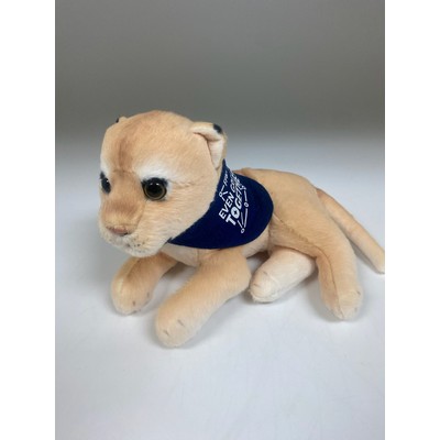 8" Stuffed Jungle Animal - Mountain Lion