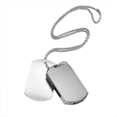 Metal Dog Tag USB 2.0 (1GB)