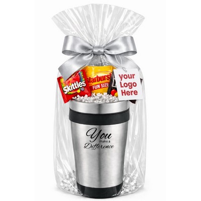 You Make A Difference Tumbler with Candy