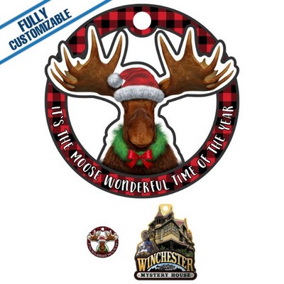 CW Petite Custom Cut Ornament (2" x 2")